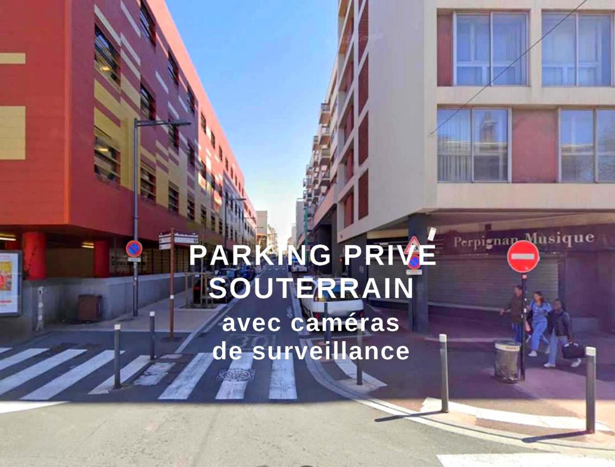 Sejour Perpignan Avec Petit-Dejeuner A La Demande Et Piscine A 20 Minutes De L'Espagne A Le Palace Climatise 외부 사진
